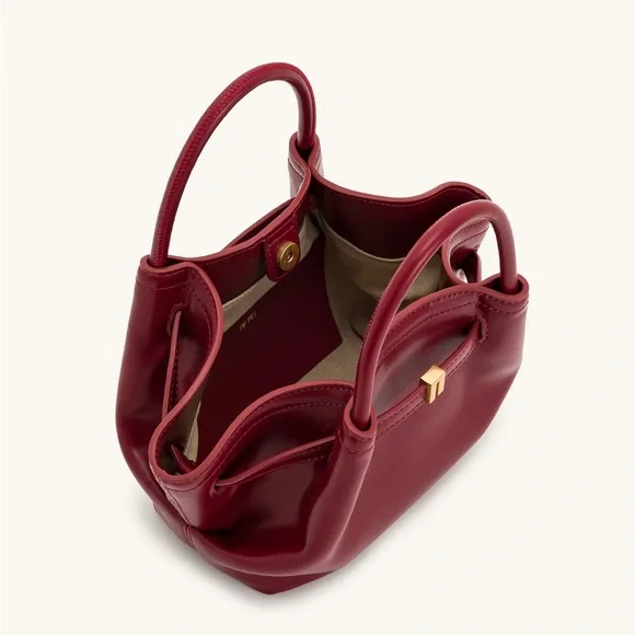 NWOT - JW PEI Hana Mini Tote Bag in Claret - Picture 5 of 14